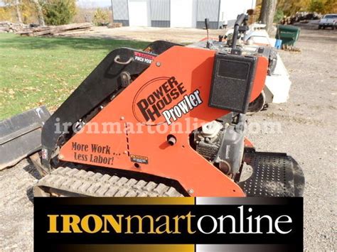 Powerhouse Prowler Mini Skid Steer used for sale